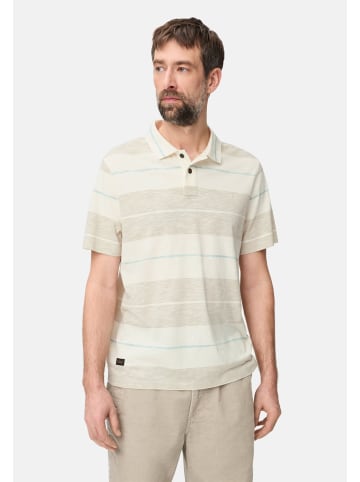 Camel Active Poloshirt aus reiner Baumwolle in Beige
