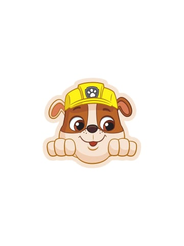 Paw Patrol Rubble Kissen 40x37cm – Velours Kinder Dekokissen