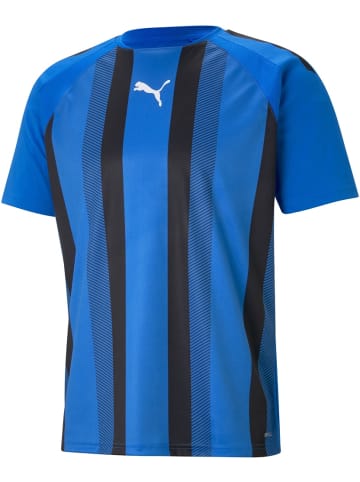 Puma Sportshirt "TeamLIGA Striped Jersey" in Blau