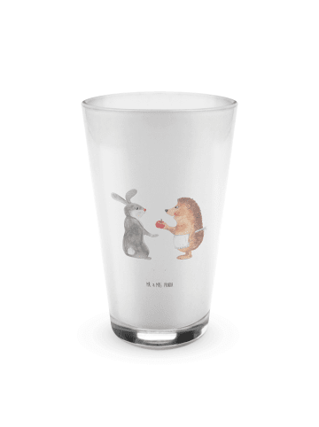 Mr. & Mrs. Panda Glas Hase Igel ohne Spruch in Transparent