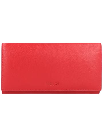 BRIC`s Marmolada Geldbörse RFID Leder 19 cm in rosso