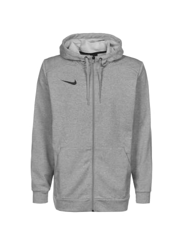 Nike Performance Trainingsjacke Dri-Fit in grau / schwarz