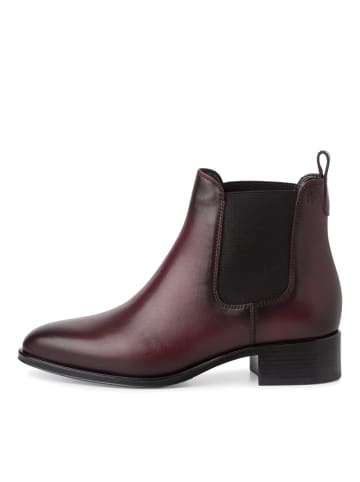 Tamaris Chelsea Boots in Rot