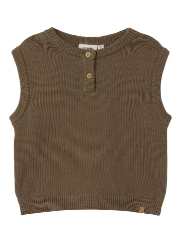 name it Strickweste in Shitake