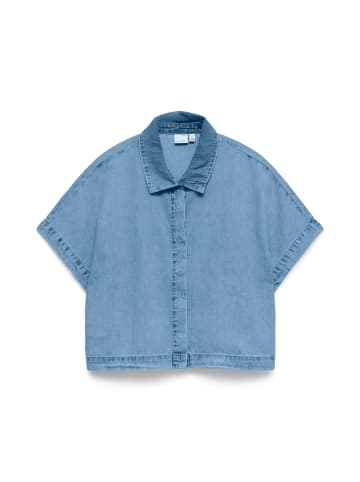Vero Moda VMINGEBORG Denim Hemd in Light Blue Denim