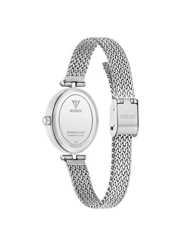 Guess Quarzuhr für Damen in silber