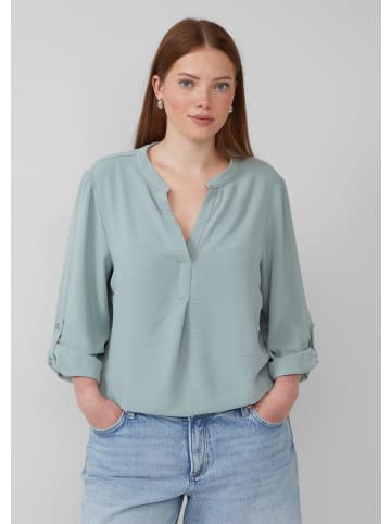 QS Bluse in 7217_helles petrol