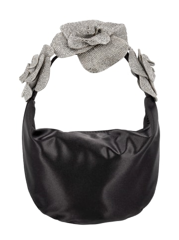 faina Women Clutch in Black