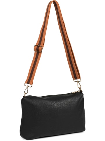 styleBREAKER Wechsel Taschengurt in Cognac-Dunkelbraun