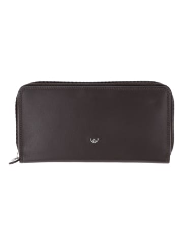 Golden Head Polo Geldbörse RFID Leder 18,5 cm dunkelbraun