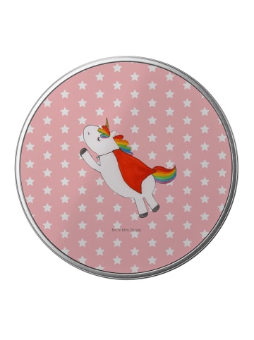 Mr. & Mrs. Panda Kaffeedose Einhorn Super ohne Spruch in Rot Pastell