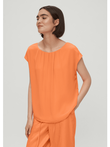 s.Oliver BLACK LABEL Bluse kurzarm in Orange