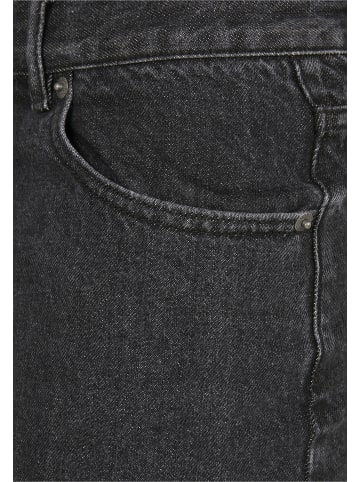 Urban Classics Straight Fit in black acid washed
