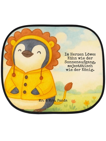 Mr. & Mrs. Panda Sonnenschutz für Auto Löwe Astrologie Design mi... in Weiß