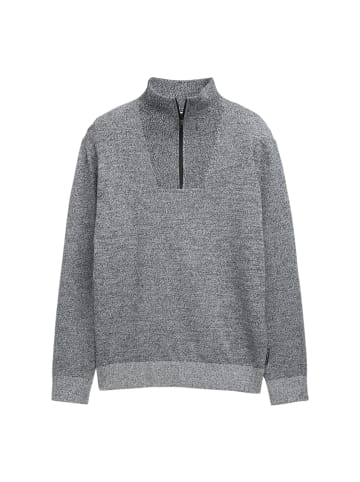 TOM TAILOR Denim Strickpullover in schwarz weiß - 0002