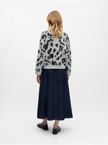 Object Strickpullover in Light Grey Melange