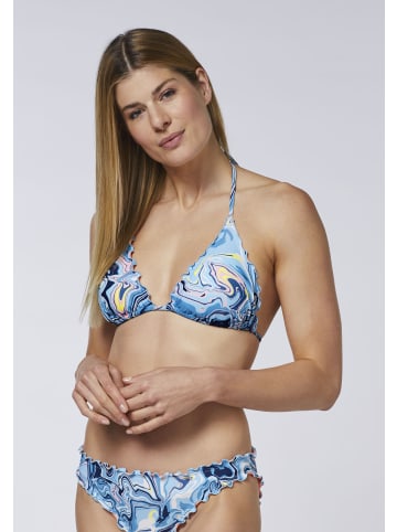 Chiemsee Bikini-Top in Blau