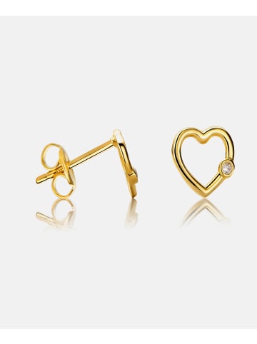 Diamant L'éternel Ohrringe aus 585 Gelbgold