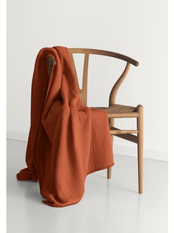 Cradle Studio Wohn- & Kuscheldecke Knit Oversize in burnt orange