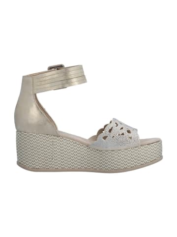 rieker Plateau Sandaletten in Beige