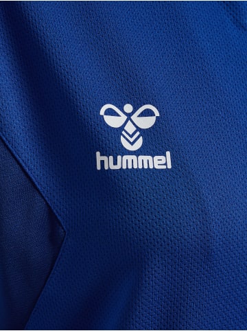 Hummel Hummel Zip Kapuzenpullover Hmlauthentic Multisport Damen Atmungsaktiv Schnelltrocknend in TRUE BLUE