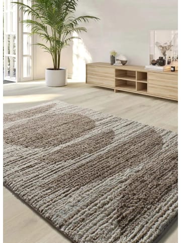 Atticgo Hochflor-Teppich LIMA in beige