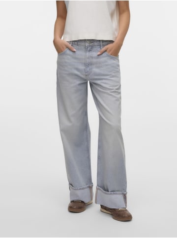 Vero Moda Weit geschnitten in Light Grey Denim