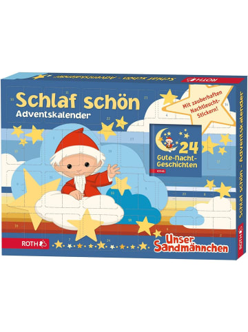 Roth Ideen Unser Sandmännchen schlaf schön Adventskalender in Mehrfarbig ab 3 Jahre