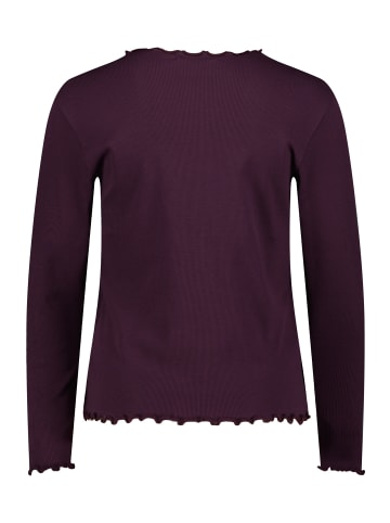 CARTOON Langarm-Shirt mit Kragen in Dark Dahlia