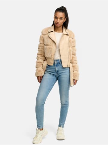 Tazzio Übergangsjacke mit Gürtel "F800"- in Beige