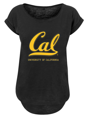 F4NT4STIC Long Cut T-Shirt Berkeley CAL Pocket in schwarz