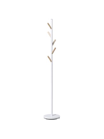 Beliani Kleiderständer ALBIN in Weiß - (W) 30 x (H) 170 x (L) 30 cm