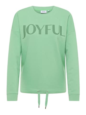 Cecil Sweatshirt in fennel green