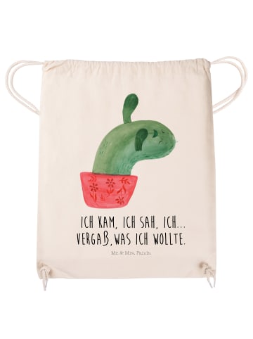 Mr. & Mrs. Panda Turnbeutel Kaktus Mama mit Spruch in Creme