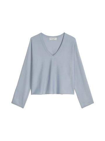 Marc O'Polo V-Neck-Pullover oversize in Linen Beige