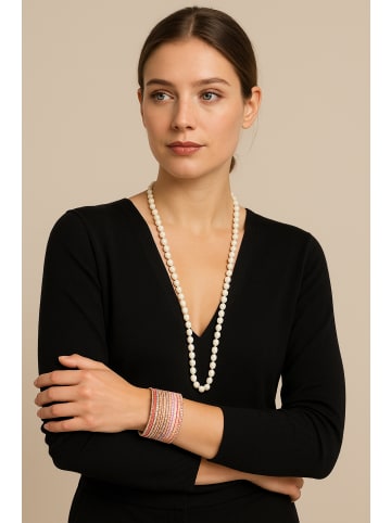 collezione alessandro Armband " Pina " in rosa