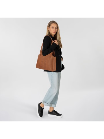 Cowboysbag Lavish Imbler Schultertasche Leder 30 cm in fawn