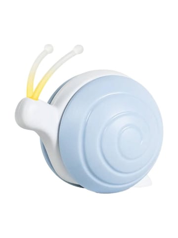 Cheerble Wicked Snail Interaktives Katzenspielzeug blau