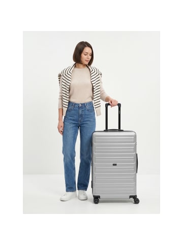 Redolz Essentials 08 Large 4 Rollen Trolley 75 cm silver-colored 2
