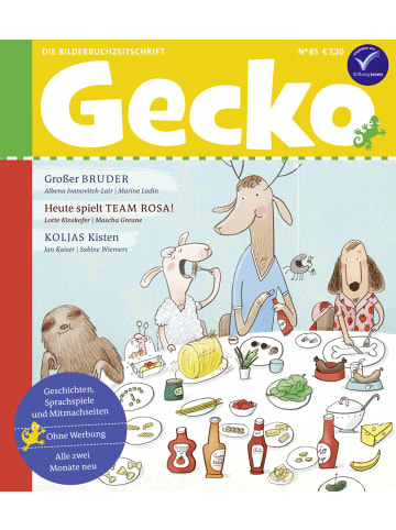 Gecko Kinderzeitschrift Einzelheft "Kinderzeitschrift" Nr 85