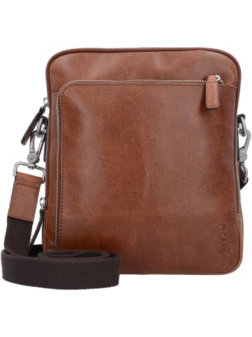 PICARD Buddy Umhängetasche Leder 23 cm in cognac