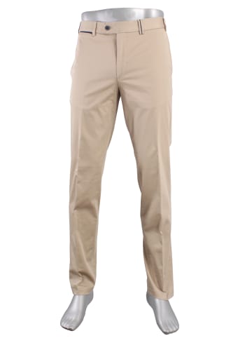 HILTL Hose Baumwolle lang in Beige