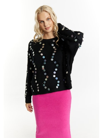 IZIA Damen Pullover in Schwarz