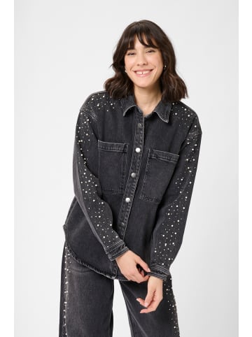 Kaffe Jeanshemd KApetra Tight fit in Grey vintage wash