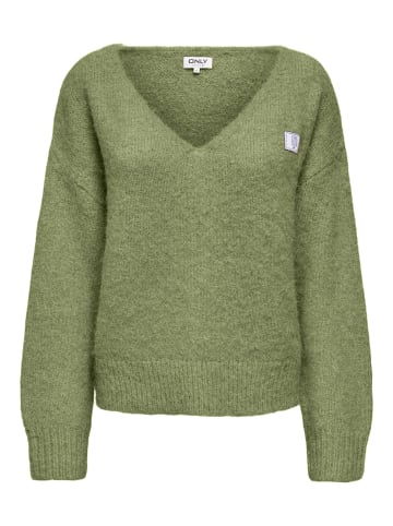 ONLY Strickpullover in Laurel Wreath