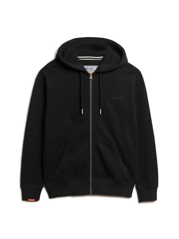 Superdry Sweatjacke in Schwarz