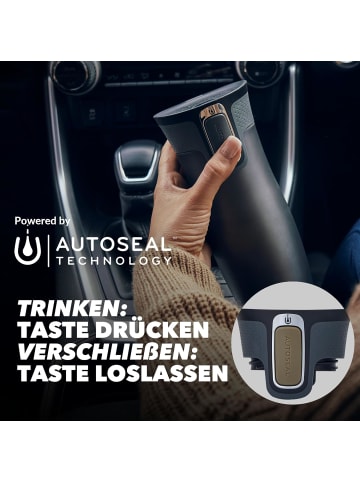 contigo Thermobecher West Loop Autoseal Edelstahl Isolierbecher 470 ml Farbe: Latte