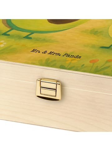 Mr. & Mrs. Panda Teebeutel Aufbewahrung Avocado Pärchen Design o... in Weiß