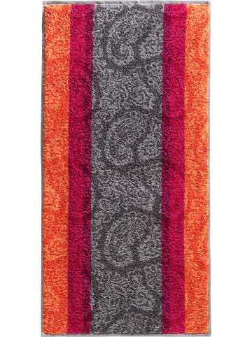 Erwin Müller Frottier, Jacquard Duschtuch Paisley in orange