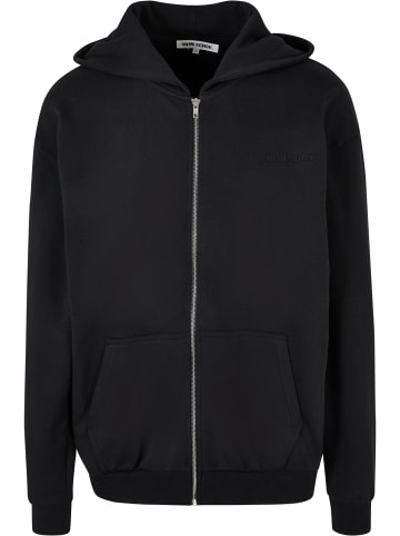 9N1M SENSE Zip-Kapuzenpullover in schwarz